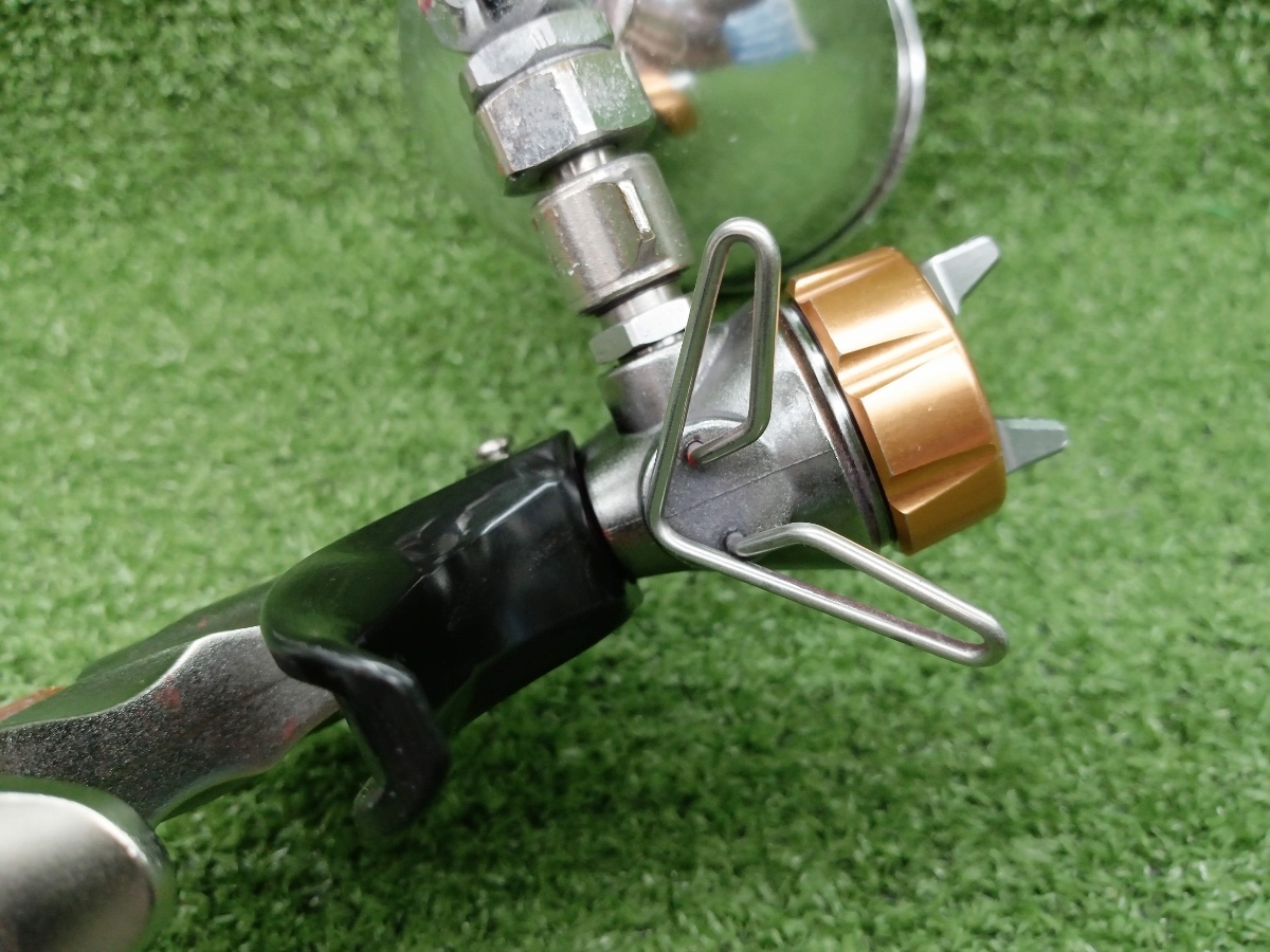 中古 meiji 明治機械 FINER-FORCE R スプレーガン エアスプレー カップ付き_画像9