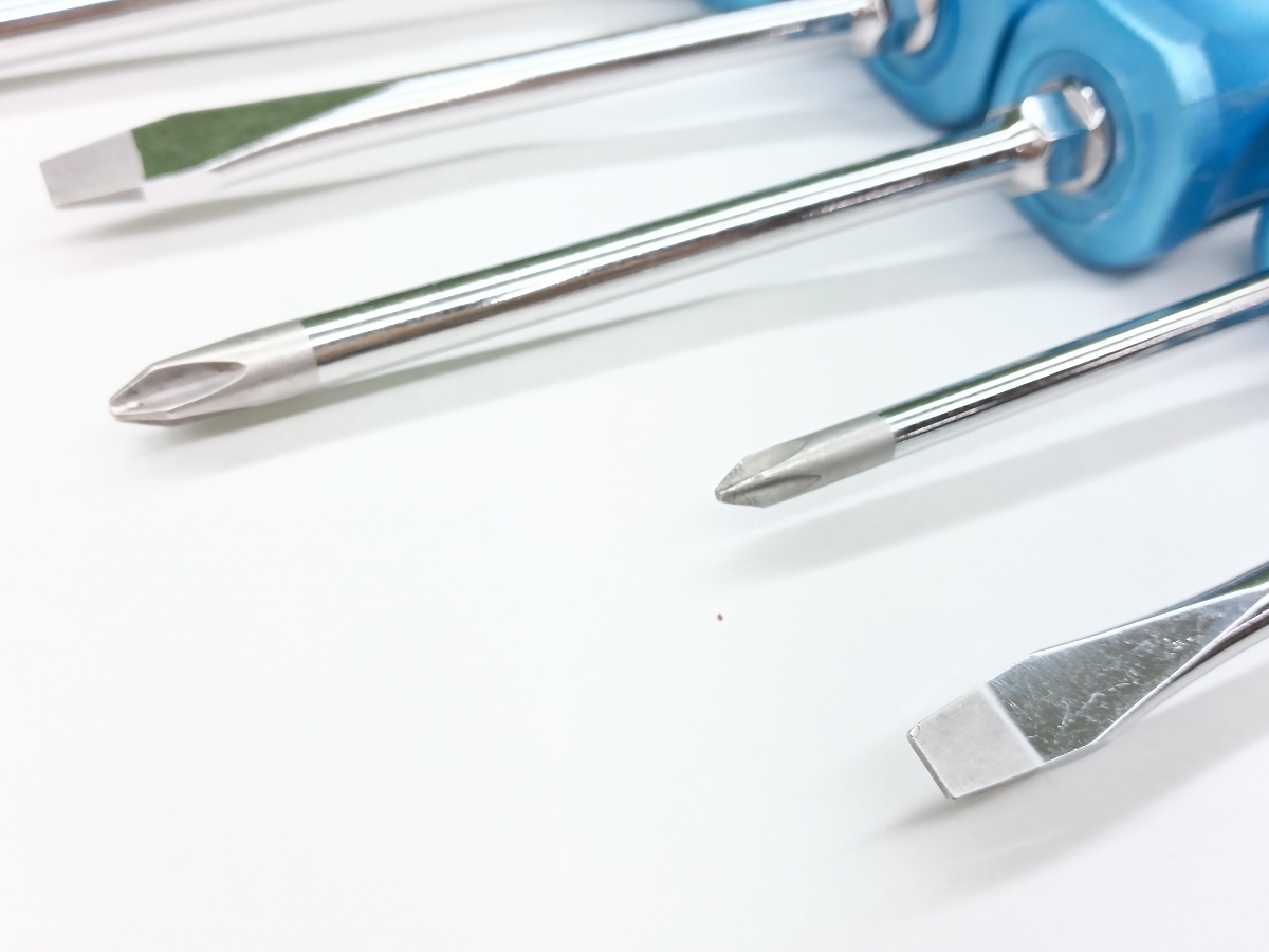 中古 snap-on スナップオン 樹脂グリップ プラス マイナス ドライバー セット 7本 まとめ売り 不揃い SDDP_画像5