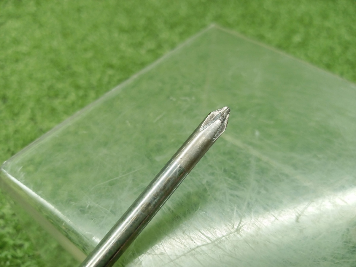 中古 snap-on スナップオン プラスドライバー グリップ 黒 ブラック 品番不明_画像5