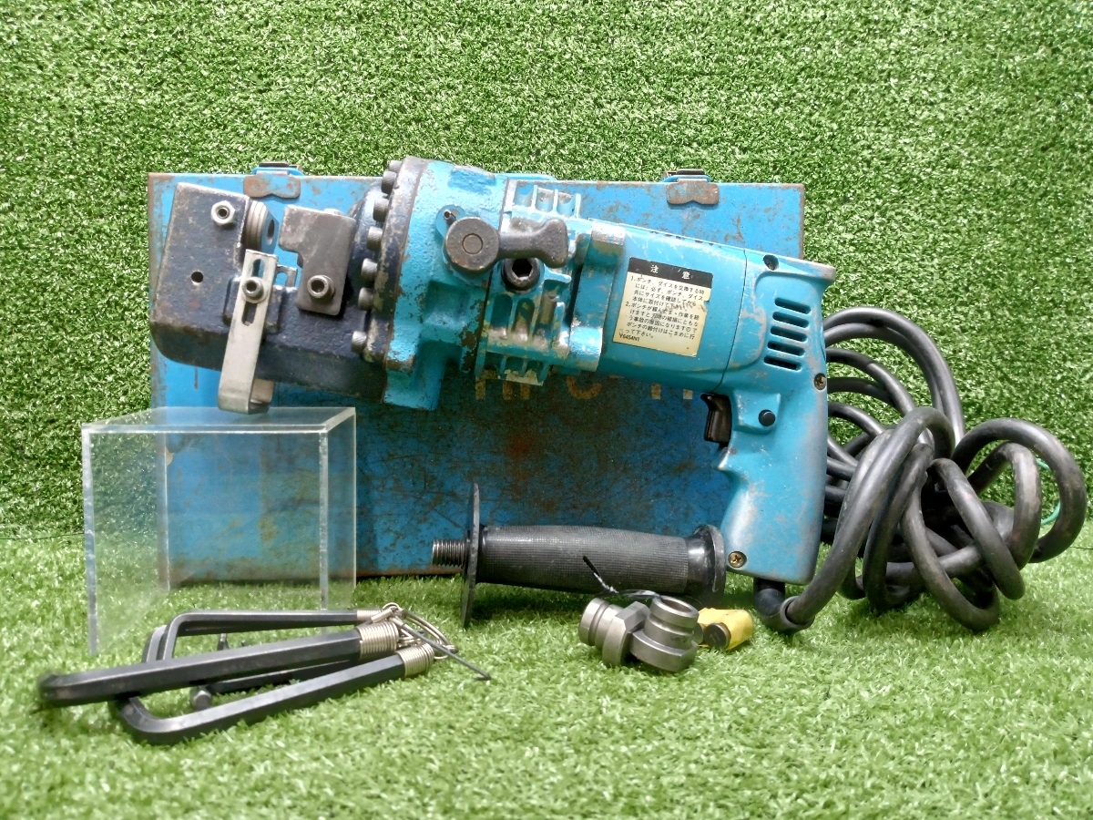 中古 ジャンク 力弱い 現状品 Ogura オグラ 電動油圧パンチャー HPC-11_画像1