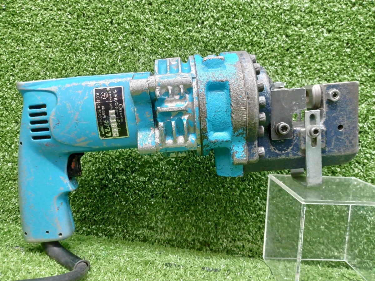 中古 ジャンク 力弱い 現状品 Ogura オグラ 電動油圧パンチャー HPC-11_画像4