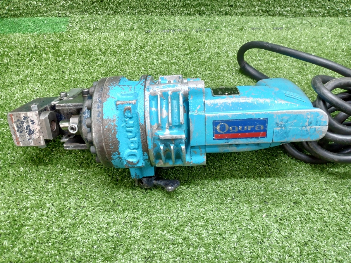 中古 ジャンク 力弱い 現状品 Ogura オグラ 電動油圧パンチャー HPC-11_画像7