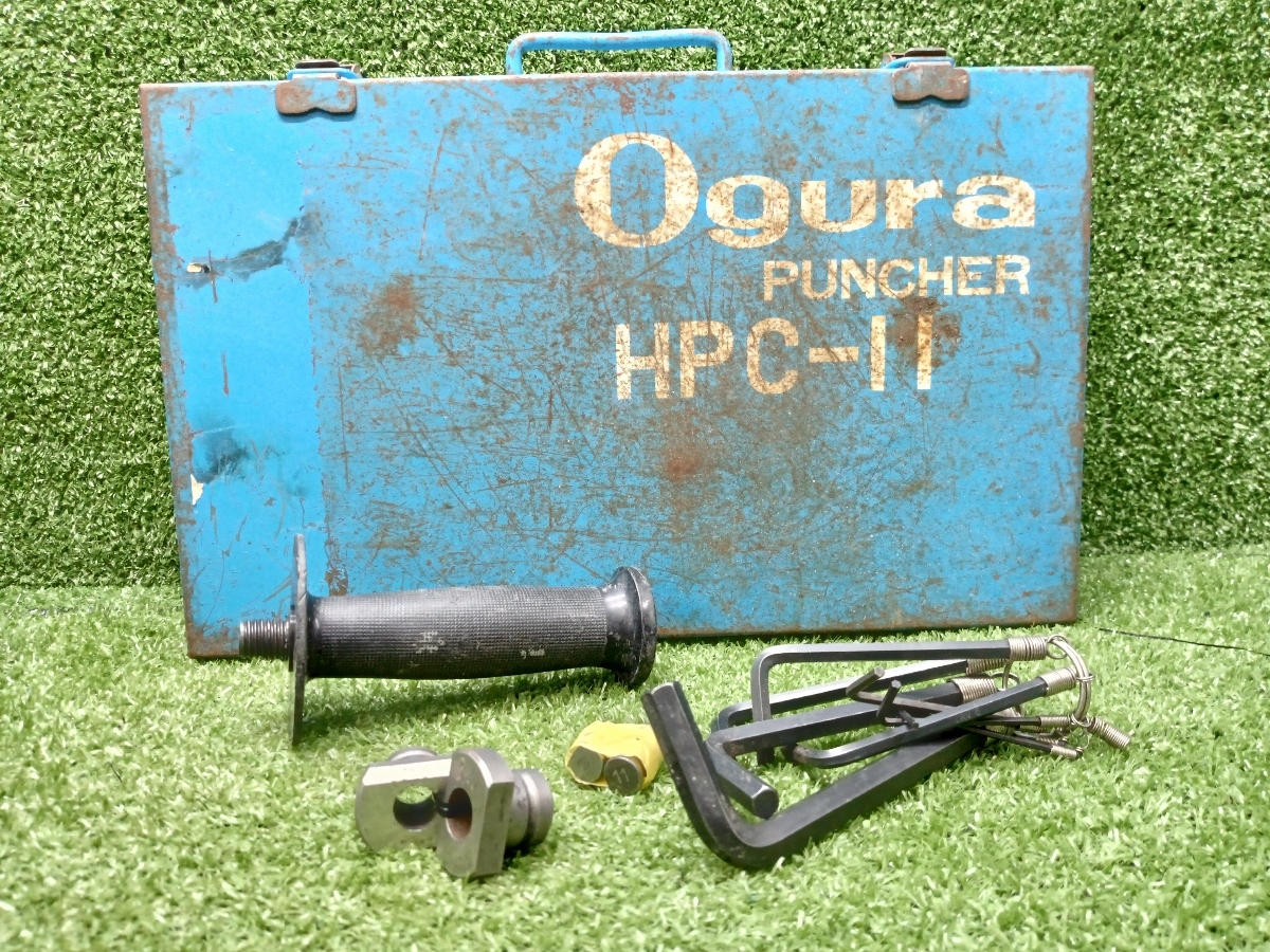 中古 ジャンク 力弱い 現状品 Ogura オグラ 電動油圧パンチャー HPC-11_画像10