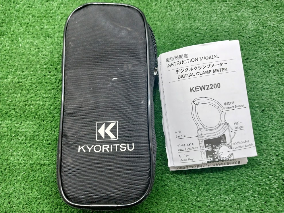 中古 KYORITSU 共立電気計器 ACデジタルクランプメータ KEW2200_画像9