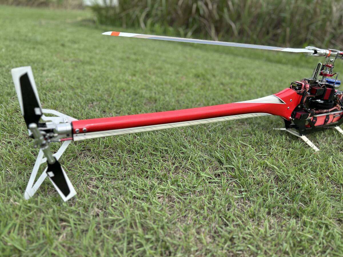 JR FORZA700 RCヘリ XG8送信機付き(中古）_画像7