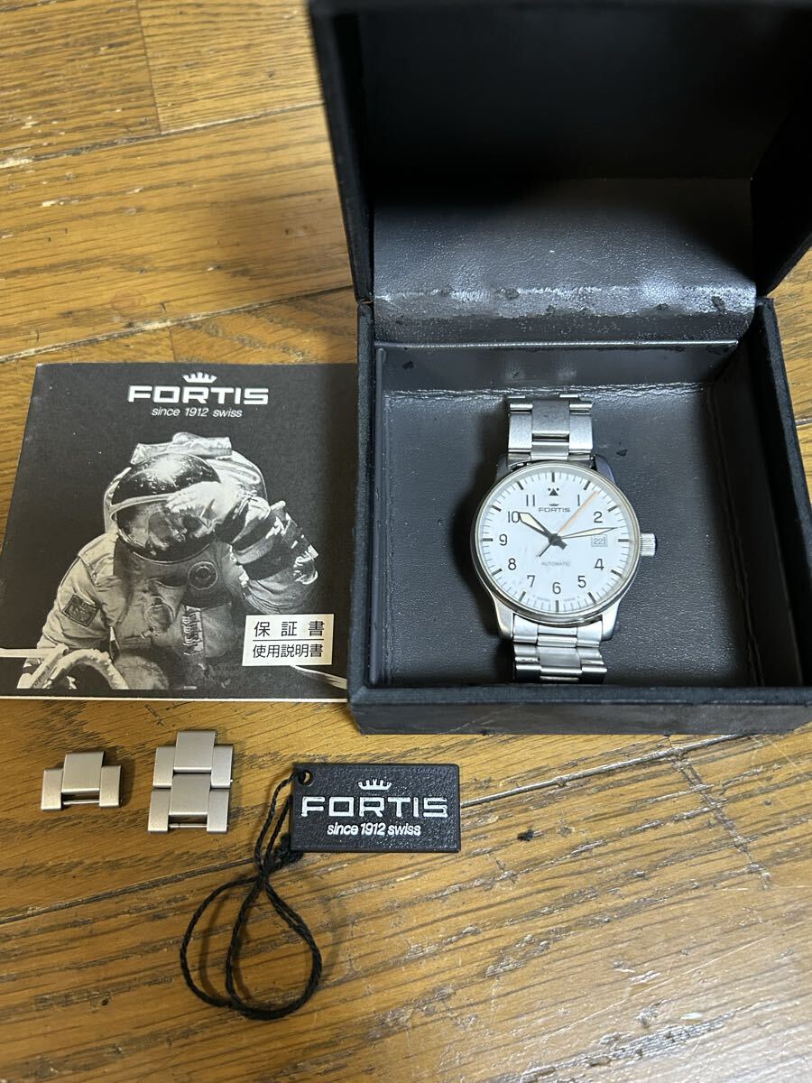 FORTIS 自動巻きフリーガー クラシック 稼働品_画像9