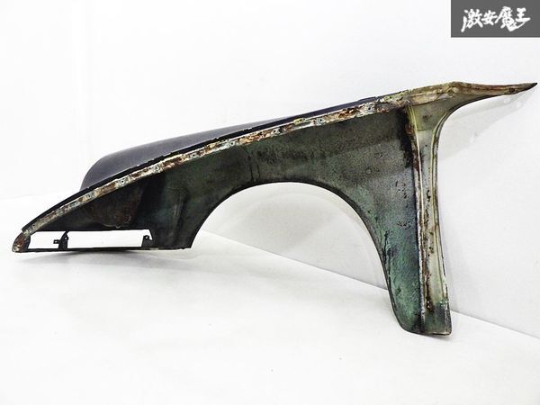 ★希少 当時物!!★ Porsche ポルシェ 純正 911 ナロー 69y'~73y' フロント フェンダー 右 右側 黒 ブラック系 即納 棚31_画像7