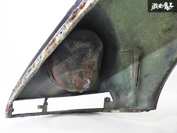 ★希少 当時物!!★ Porsche ポルシェ 純正 911 ナロー 69y'~73y' フロント フェンダー 右 右側 黒 ブラック系 即納 棚31_画像8