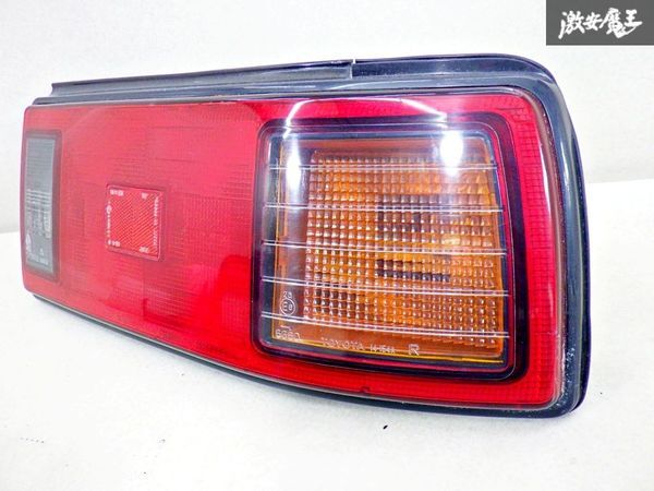 【超希少！】トヨタ 純正 MA70 GA70 JZA70 スープラ 前期 テールライト テールレンズ 左右セット ライトユニット付 TOYOTA 14-154 棚27Q_画像3