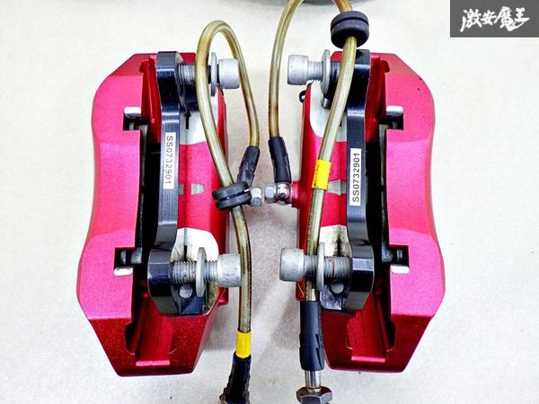 【使用少！】IDEAL イデアル6 HA12 HA22 アルト キャリパー ローター セット 左右セット 6POT 2ピース ローター286φ 即納 棚10A_画像3