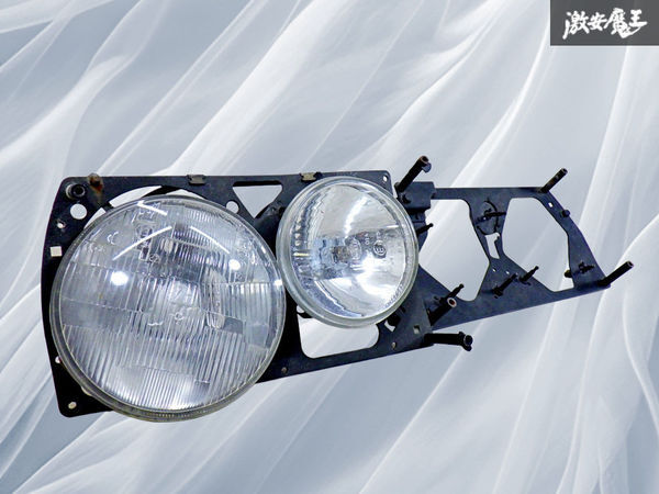 【希少！売り切り！】ランチア デルタ 純正 ハロゲン ヘッドライト ヘッドランプ 左右セット 即納 棚24A_画像1