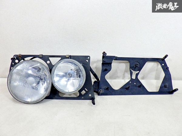 【希少！売り切り！】ランチア デルタ 純正 ハロゲン ヘッドライト ヘッドランプ 左右セット 即納 棚24A_画像2