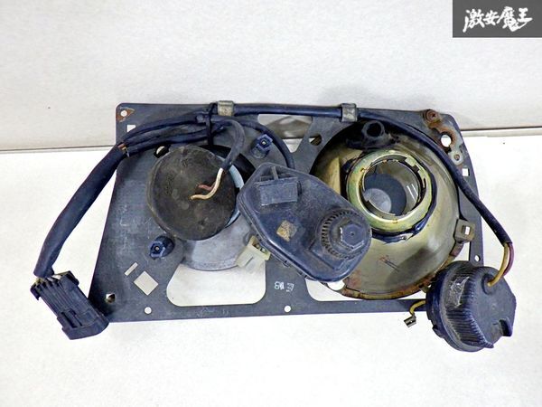 【希少！売り切り！】ランチア デルタ 純正 ハロゲン ヘッドライト ヘッドランプ 左右セット 即納 棚24A_画像6