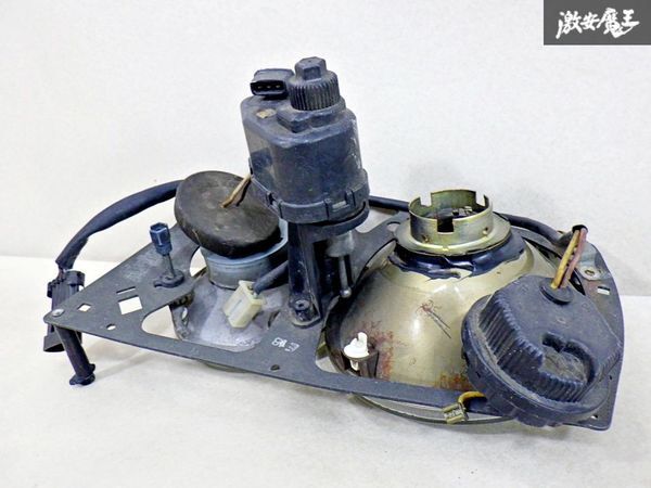 【希少！売り切り！】ランチア デルタ 純正 ハロゲン ヘッドライト ヘッドランプ 左右セット 即納 棚24A_画像7