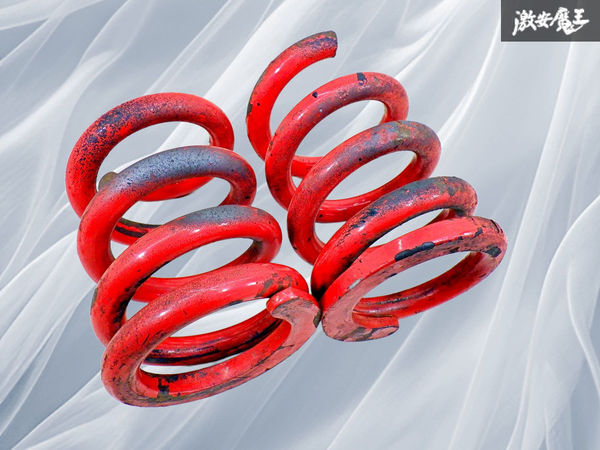 【ストア出品】社外 直巻き スプリング バネ コイル 車高調用 2本 汎用品 自由長160mm ID70mm ケンメリで使用されてました 棚8B_画像1