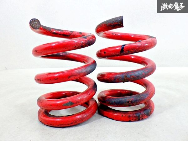 【ストア出品】社外 直巻き スプリング バネ コイル 車高調用 2本 汎用品 自由長160mm ID70mm ケンメリで使用されてました 棚8B_画像2