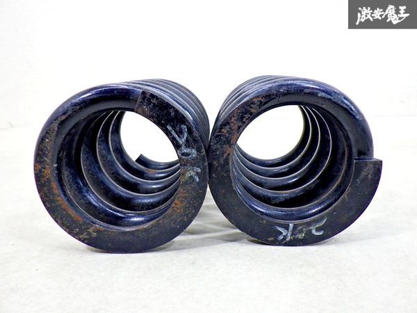 【ストア出品】社外 直巻き スプリング バネ コイル 車高調用 2本 汎用品 自由長170mm ID70mm 20kg/mm ケンメリで使用されてました 棚8C_画像3