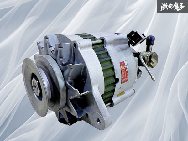 保証付【リビルド未使用品！】日立 純正 オルタネーター ダイナモ コア返却不要 いすゞ エルフ LR180-447E 897187 6581 即納 棚9D8_画像1