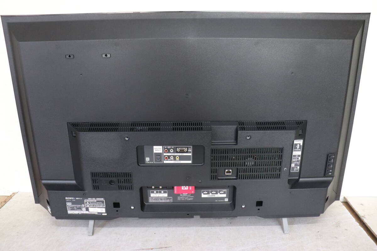 YKB/V17 SONY ソニー BRAVIA KDL-40W600B 40V型 液晶 テレビ 2015年製 地上デジタル放送視聴可能 直接引き取り歓迎_画像3