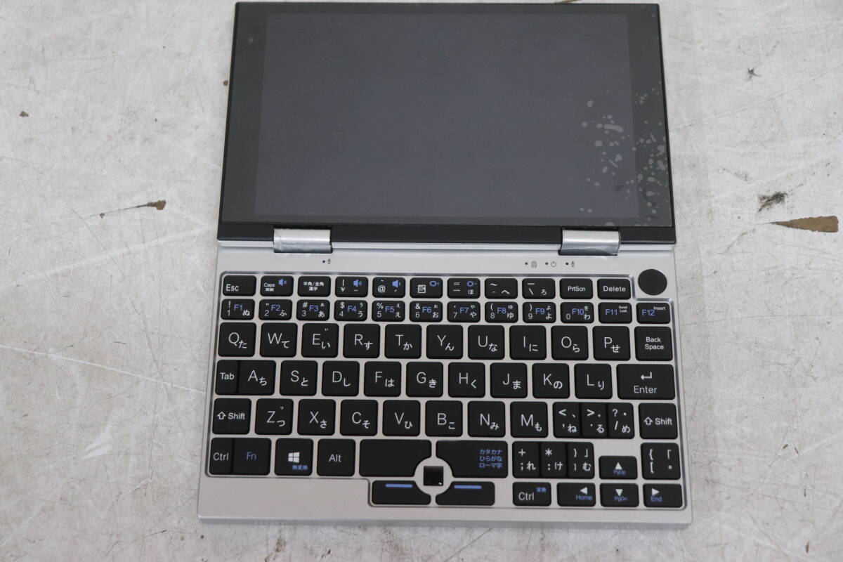 Y06/956 NANOTE NEXT UMPC-03-SR ミニノートパソコン Pentium J4205 1.5GHz メモリ 8GB SSD 64GB リカバリ済み_画像3