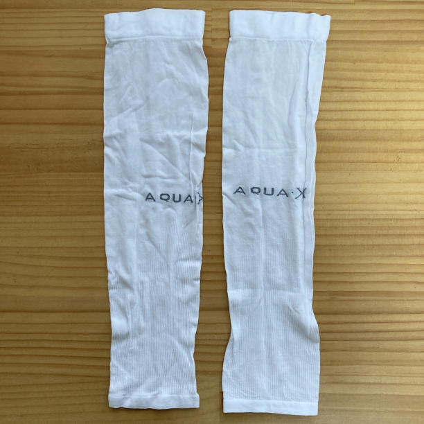 アームカバー　UVカット　2枚組　日焼け防止　冷感　速乾　メンズ　レディース　白_画像4