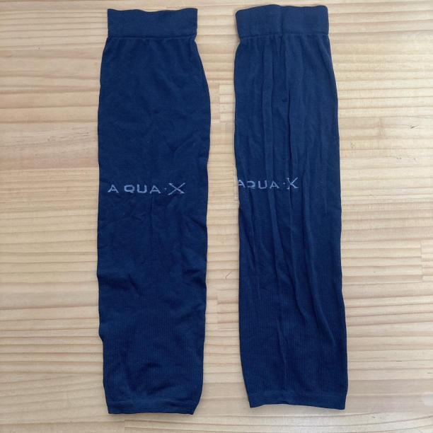 アームカバー　UVカット　2枚組　日焼け防止　冷感　速乾　メンズ　レディース　黒_画像4