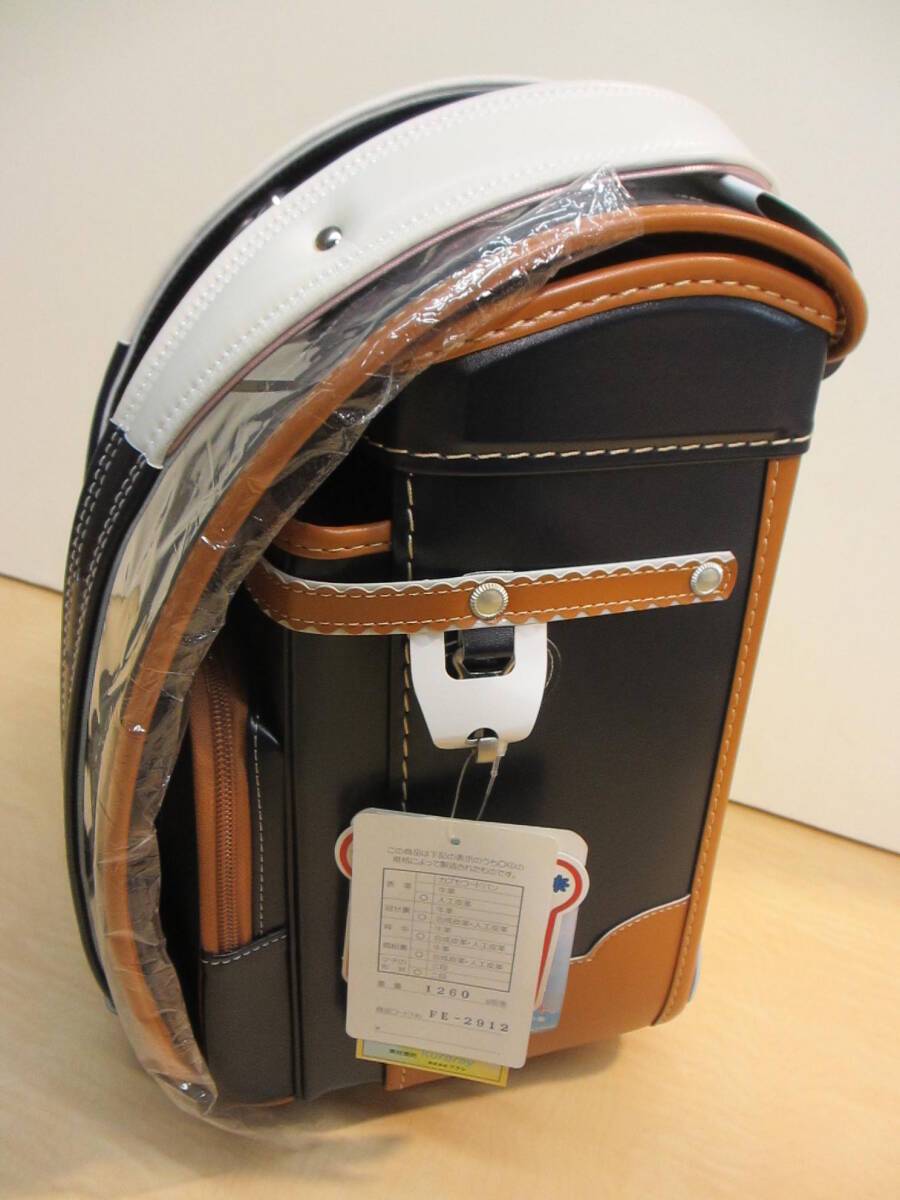 [Ｒ００５]　フィットちゃん　ランドセル　ＦＥ-2912　濃紺/キャメル　未使用品_画像3