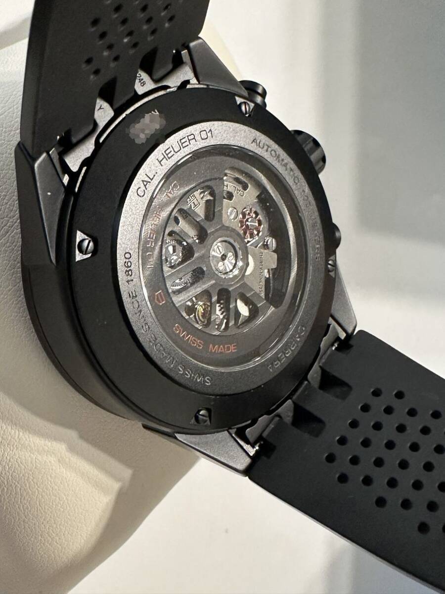 【USED・美品】タグホイヤー カレラ キャリバーホイヤー01 CAR2A91 CAR2A90.FT6071送料込み_画像4