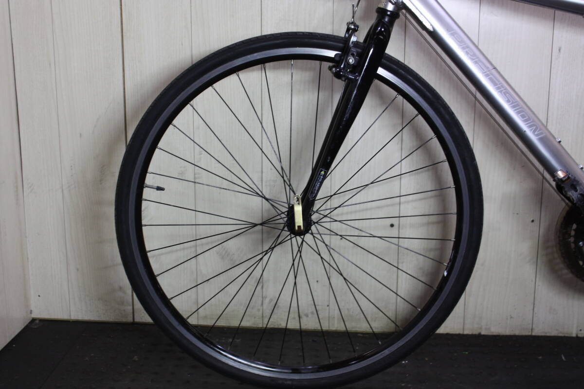 人気！PRECISION SPORT アルミ 24速 460mm クロスバイク_画像7