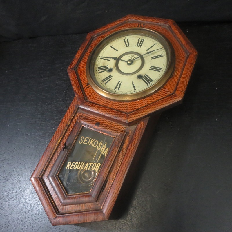 ゼンマイ式八角柱時計の値段と価格推移は？｜43件の売買データから