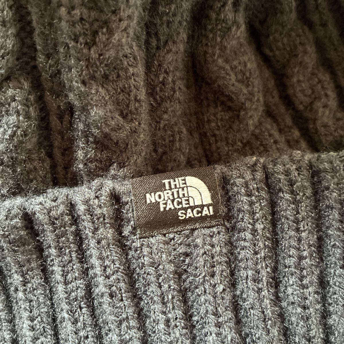 ニット帽 sacaiNORTH FACE ノースフェイス_画像2