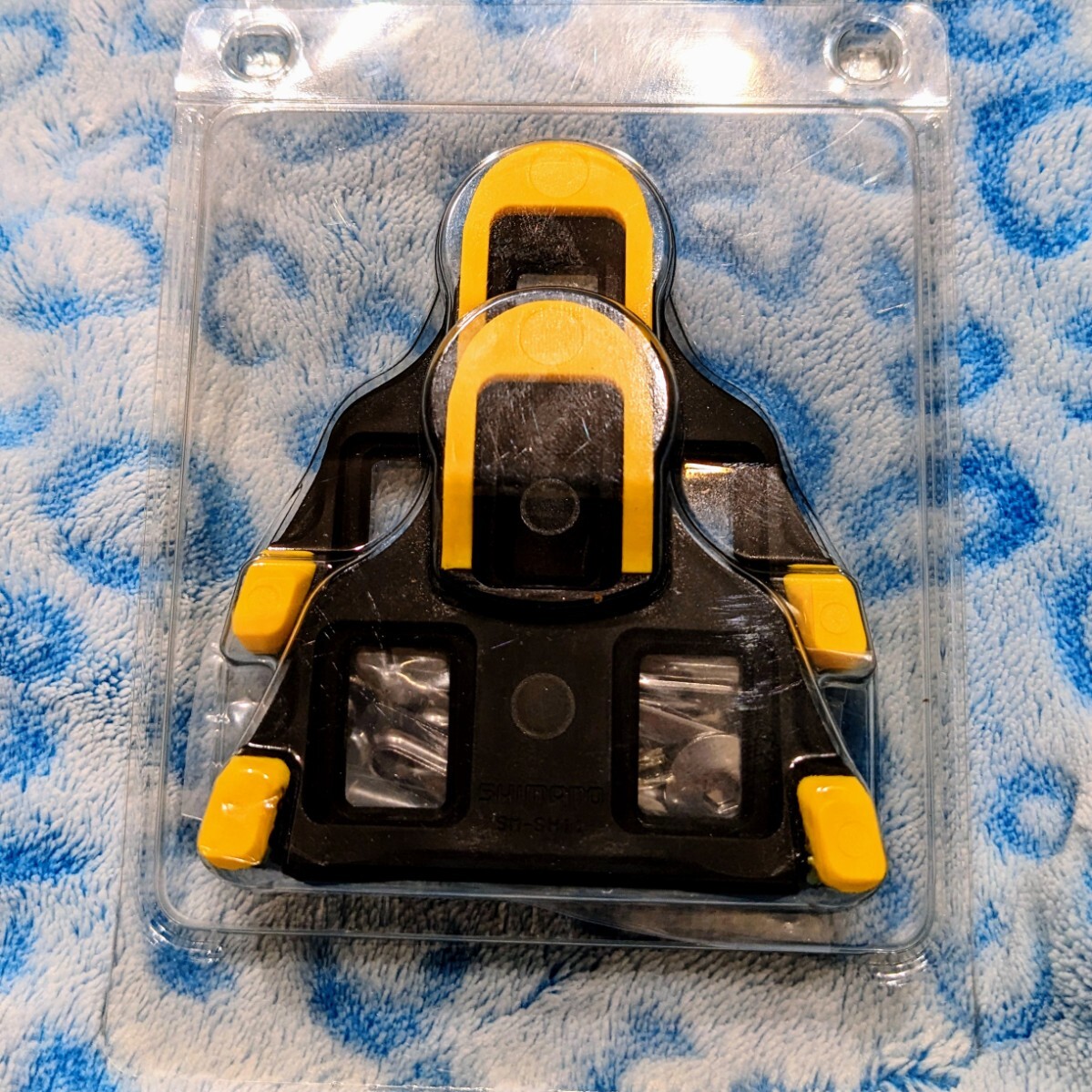 【新品】SHIMANO(シマノ)/SPD SL クリートセット/SM-SH11 黄色 パーツ_画像1