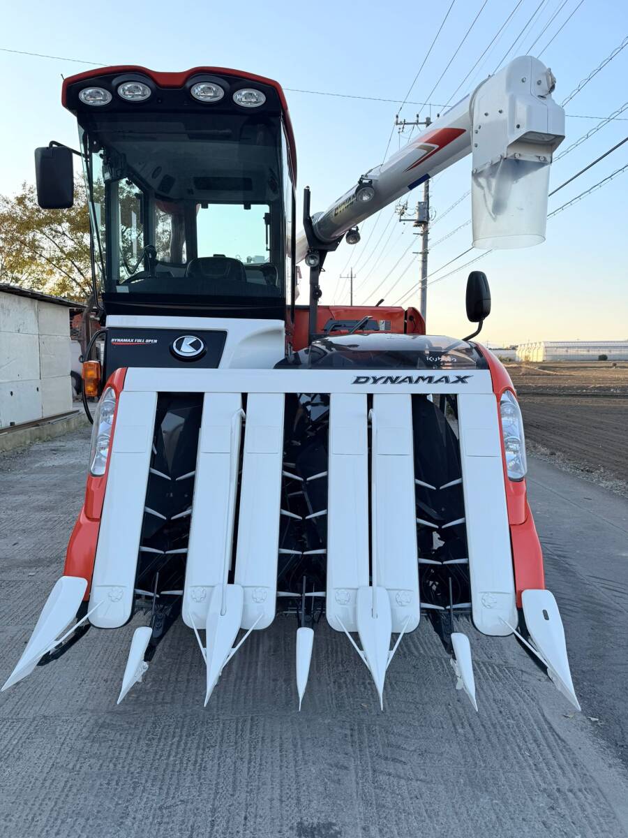 下取り可能 クボタ コンバイン ER698-NSD4MSQW 98馬力 293H 6条刈 ４PC キャビン付き 栃木市_画像6