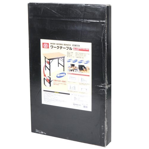 沖縄・離島地域配送不可 新品 SK11 ワークテーブル SWT-6000 軽作業用テーブル ●サイズ:幅1000×高さ745×奥行600mm_画像2