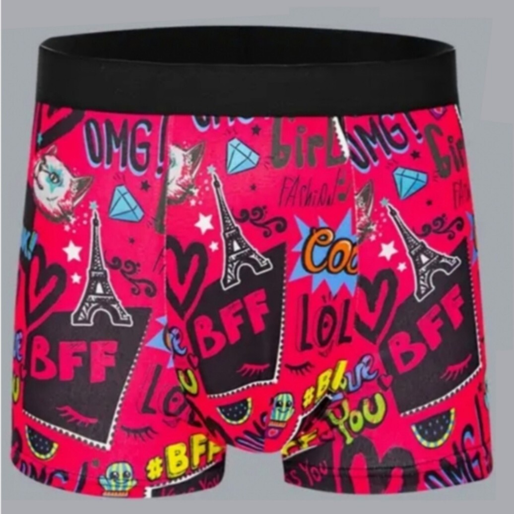 【4枚セット】ボクサーパンツ メンズ 下着　76-86cm _画像3