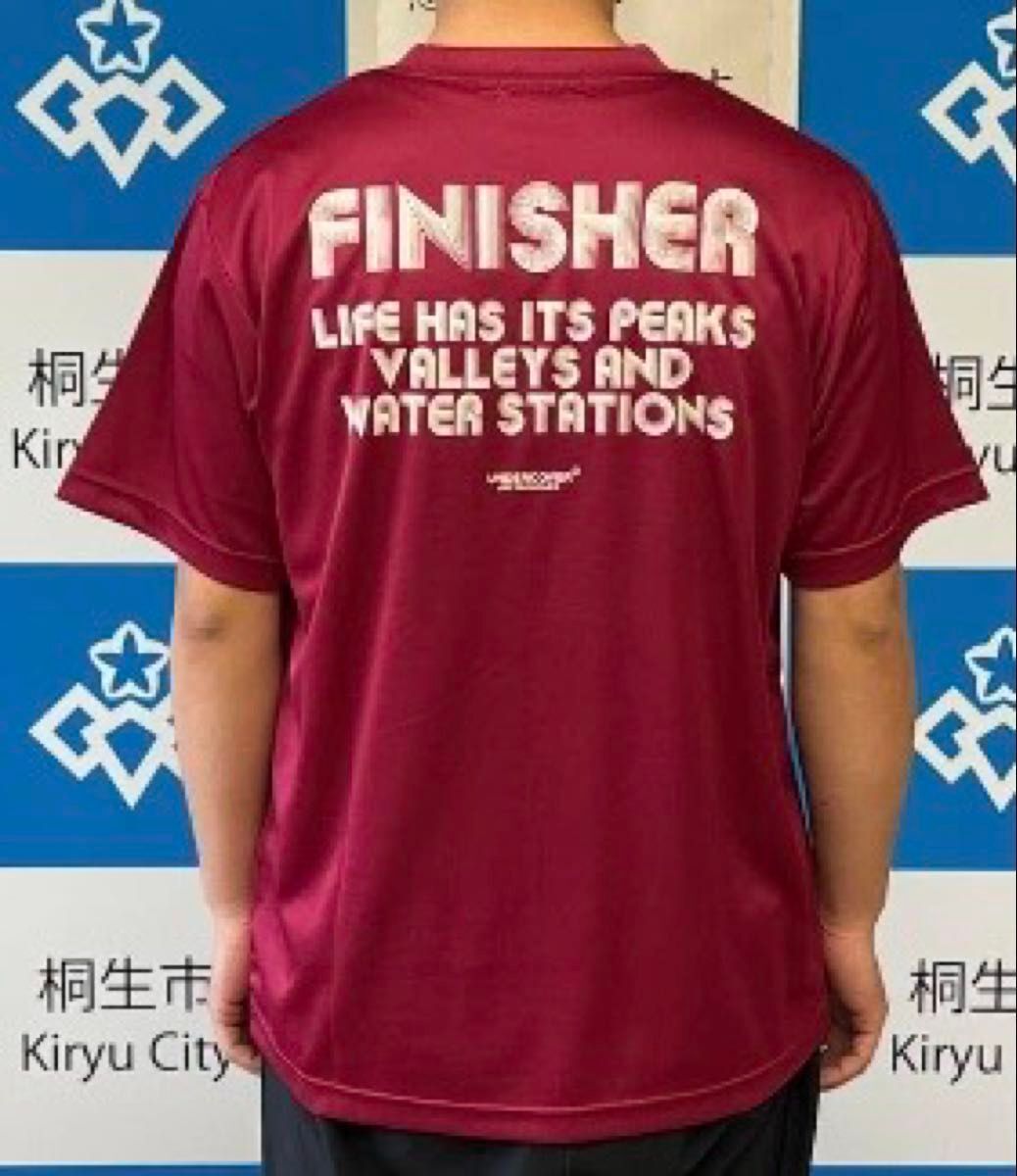 桐生市 堀マラソン大会 2025 参加賞 Tシャツ 高橋盾 デザイン UNDERCOVER Lサイズ 美USED アンダーカバー_画像8