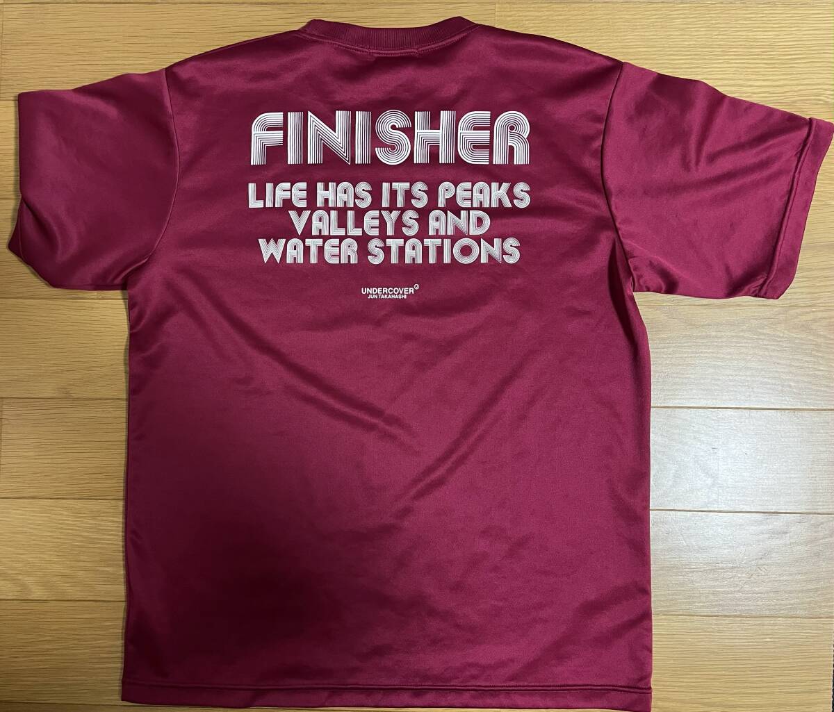 桐生市 堀マラソン大会 2025 参加賞 Tシャツ 高橋盾 デザイン UNDERCOVER Lサイズ 美USED アンダーカバー_画像2