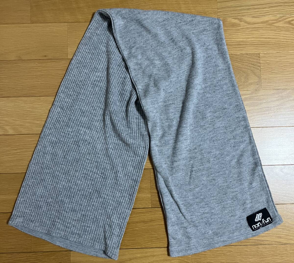 narifuri ナリフリ マフラー ネックウォーマー 表・裏で編み方が異なるデザイン 美USED_画像2