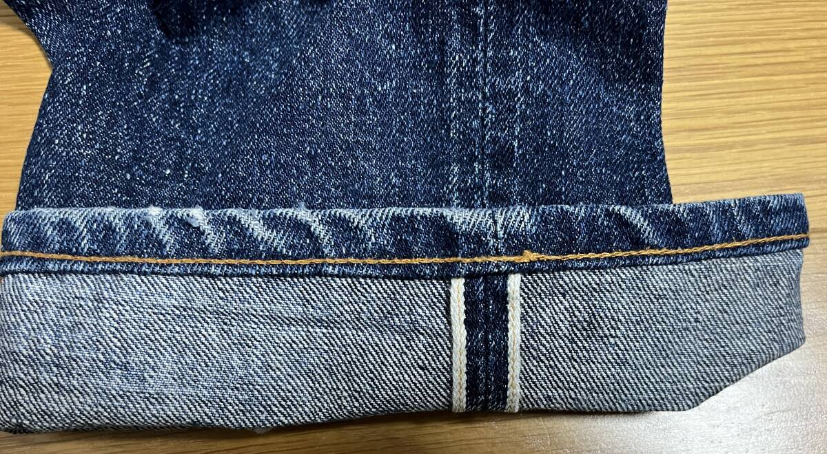 弘前 BRAVERY ねぷたジーンズ W31 WAREHOUSE NEPUTA GENUS WANDERER ORIGINAL USED ダメージ リペア ブレイブリー ワンダラー ウェアハウス_画像8