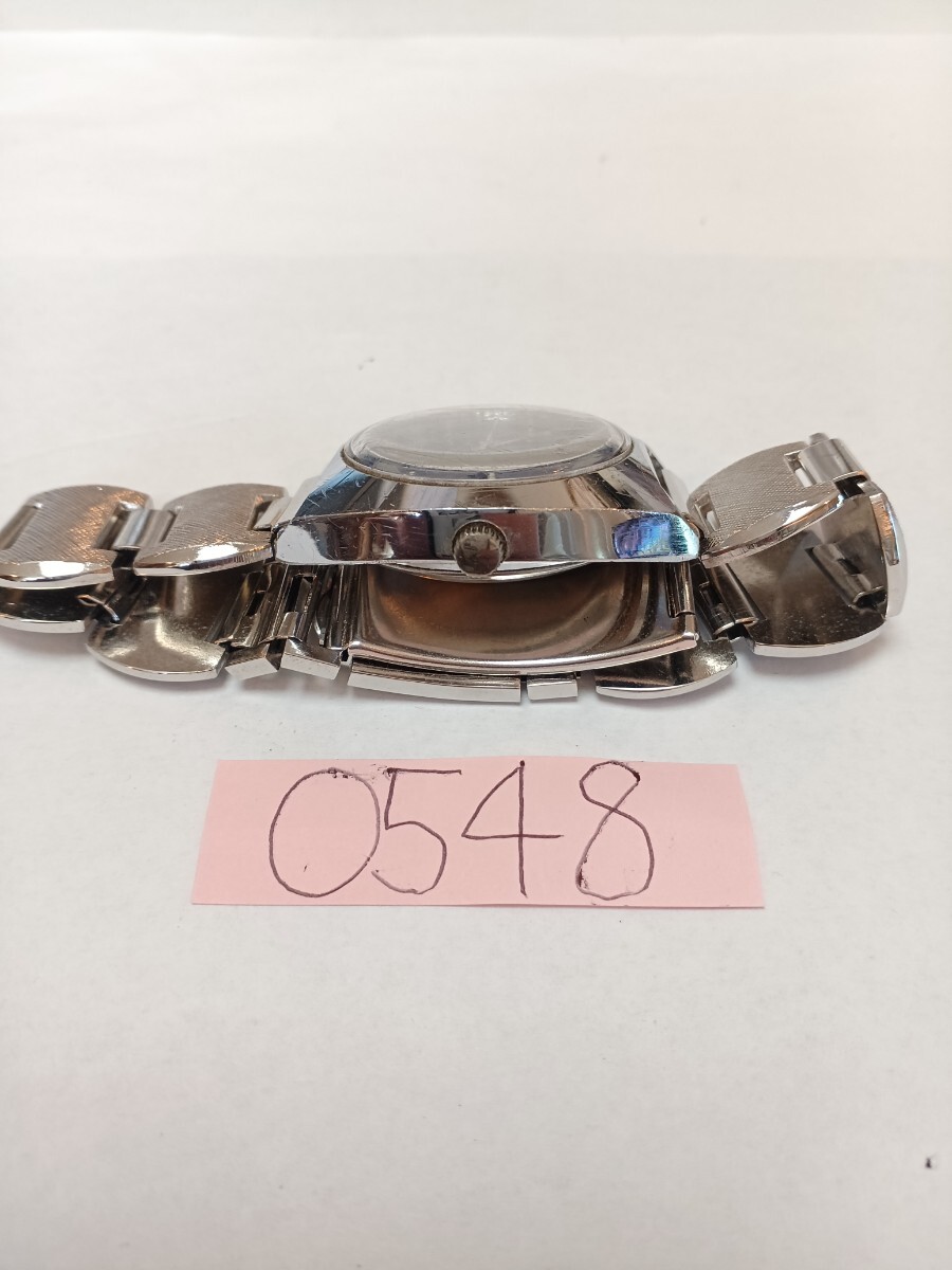 腕時計 SEIKO セイコー TOMONY トモニー 青文字盤 5001-7010 自動巻き 機械式 ビンテージ No.0548_画像2