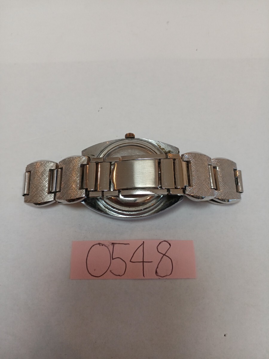 腕時計 SEIKO セイコー TOMONY トモニー 青文字盤 5001-7010 自動巻き 機械式 ビンテージ No.0548_画像6