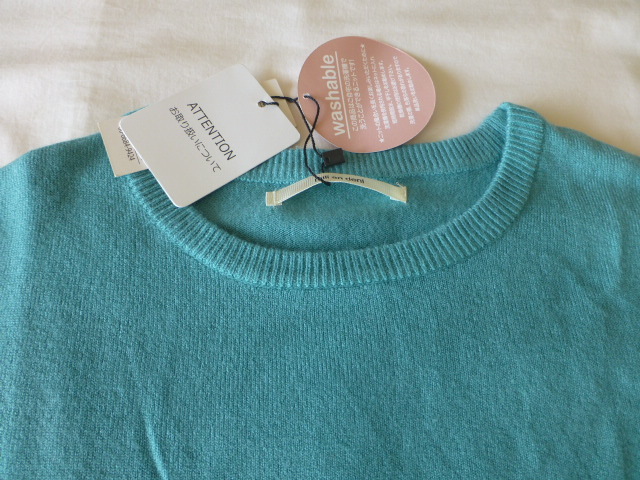 タグ付!! 未使用品!! mili an deni クルーネックセーター ミリアンデニ -M- mili an deni ミリアンデニ_画像2