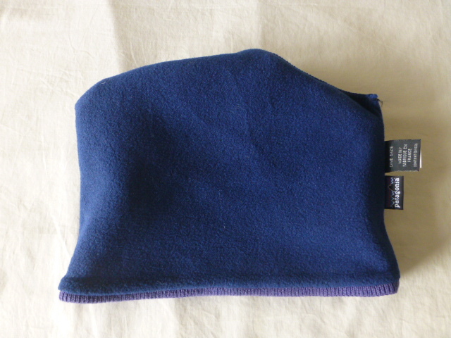 未使用!! patagonia WOOL HAT FA1992年製 廃盤モデル 柄物 ONE SIZE コバルト FRANCE製 ウールハット パタゴニア PATAGONIA patagonia_画像2