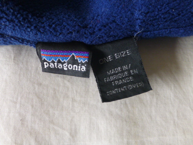 未使用!! patagonia WOOL HAT FA1992年製 廃盤モデル 柄物 ONE SIZE ヘザーグレイ FRANCE製 ウールハット パタゴニア PATAGONIA patagonia_画像3
