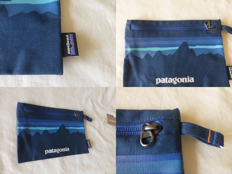 未使用!! 廃盤モデル!! patagonia Zippered Pouch ジッパードポーチ SP22モデル Fitzroy フィッツロイ パタゴニア PATAGONIA patagonia_画像6