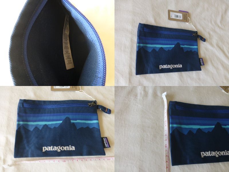 未使用!! 廃盤モデル!! patagonia Zippered Pouch ジッパードポーチ SP22モデル Fitzroy フィッツロイ パタゴニア PATAGONIA patagonia_画像7