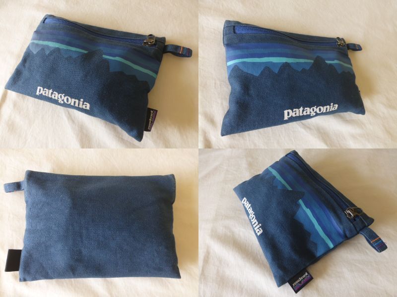 未使用!! 廃盤モデル!! patagonia Zippered Pouch ジッパードポーチ SP22モデル Fitzroy フィッツロイ パタゴニア PATAGONIA patagonia_画像8
