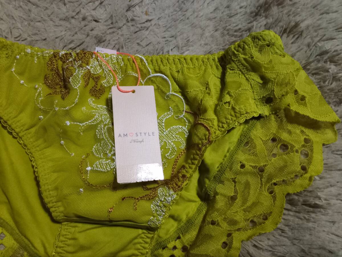 トリンプショーツ　黄緑M_画像3