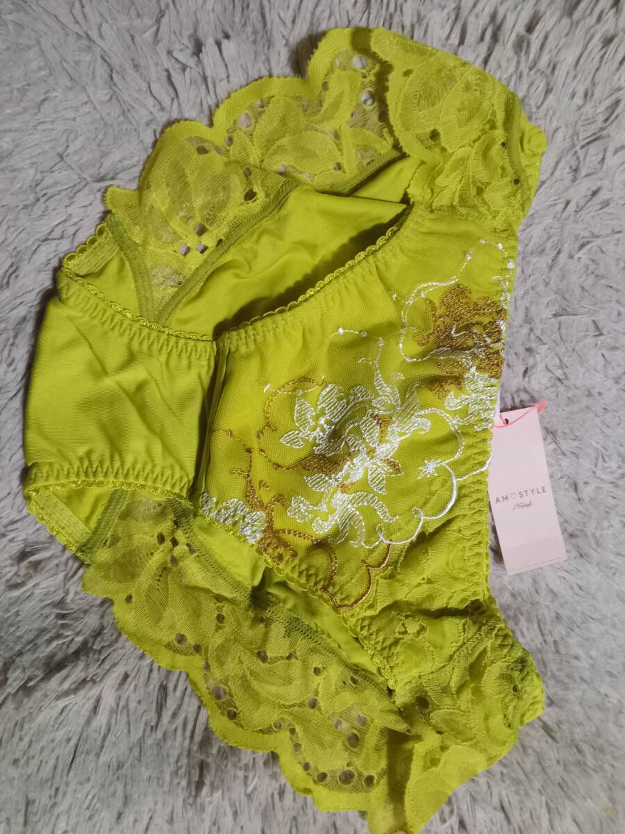 トリンプショーツ　黄緑M_画像1
