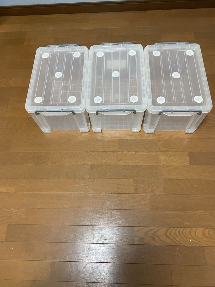 コンテナBOX 3個 中古 ①_画像1
